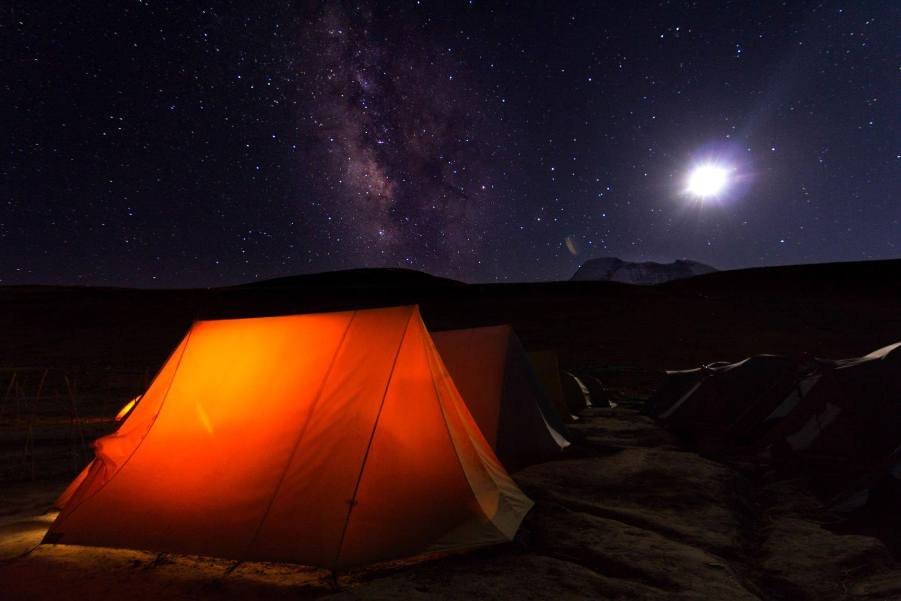 Camping in Spiti Valley