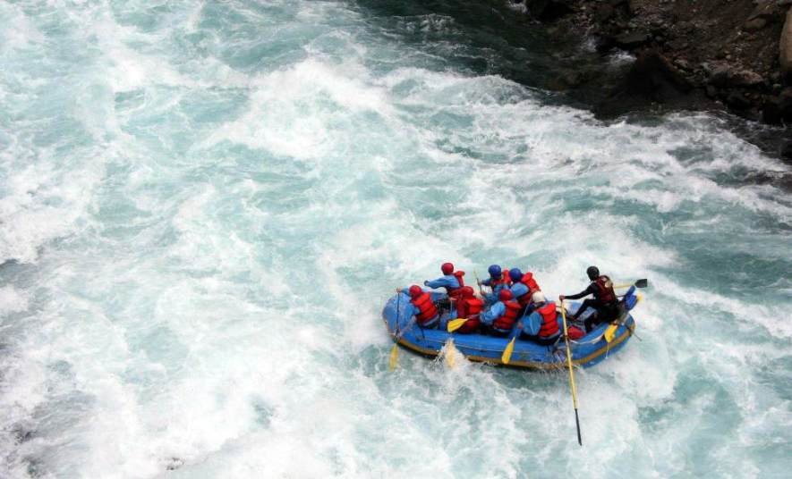 River rafting in Spiti valley
