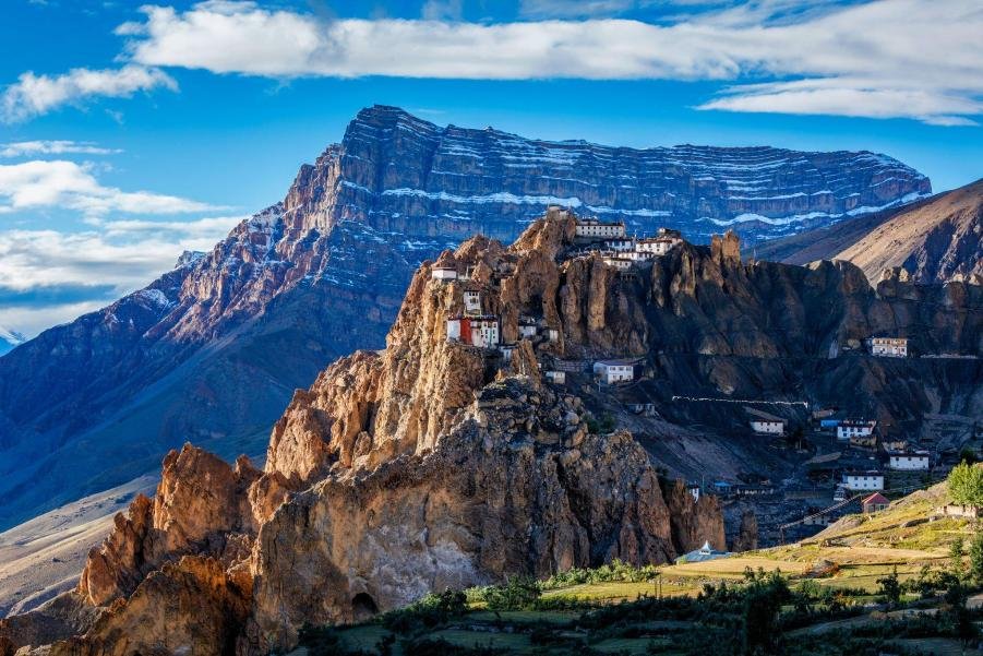 Dhankar Monastery in spiti valley
