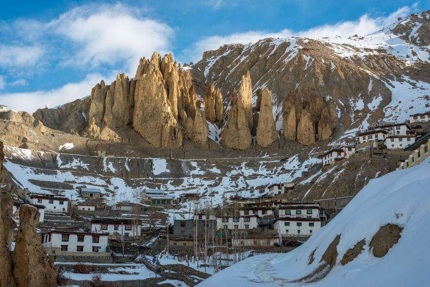 Spiti Valley in Winter