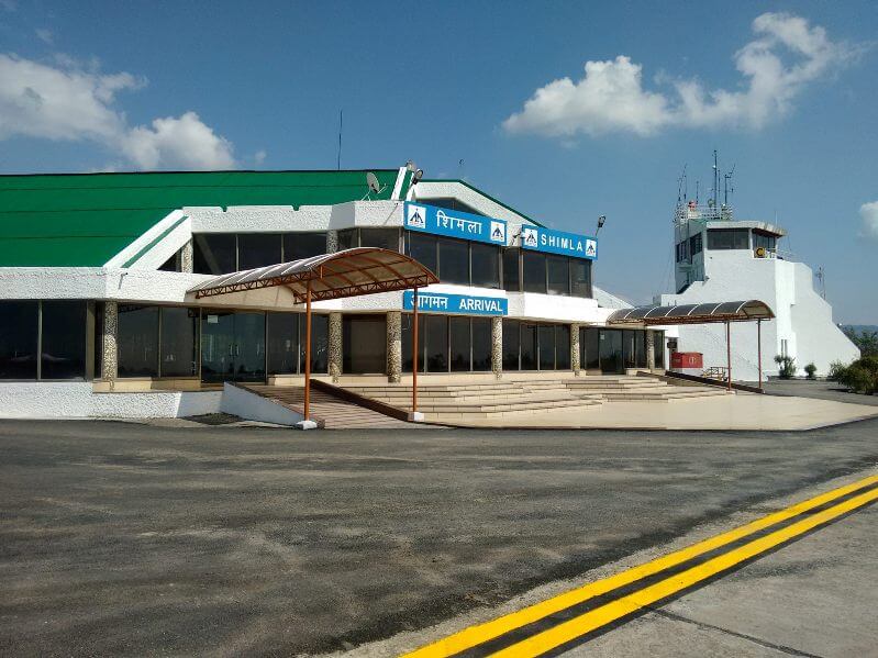 Shimla airport Himachal Pradesh