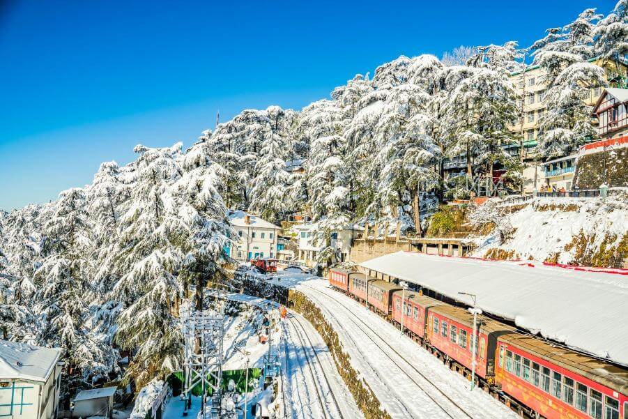 Shimla in Winter Season