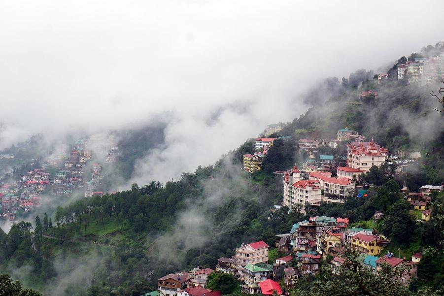 Shimla in Monsoon season