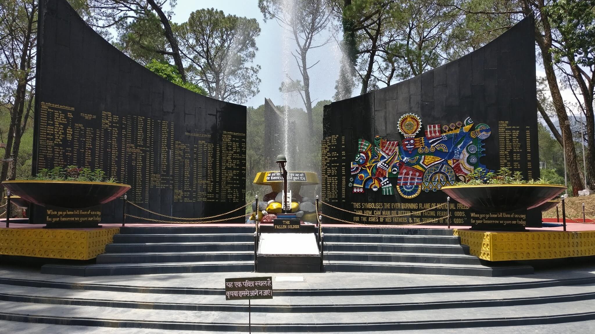 War memorial Dharamshala,one of the Best places to visit in Dharamshala