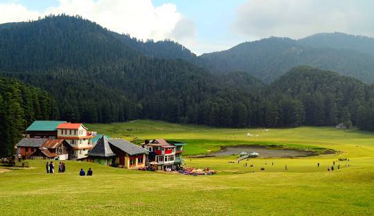 Khajjiar is best destination in Dalhousie in December