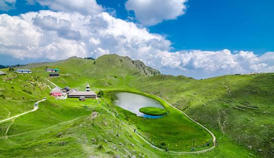 Parashar Lake in Mandi