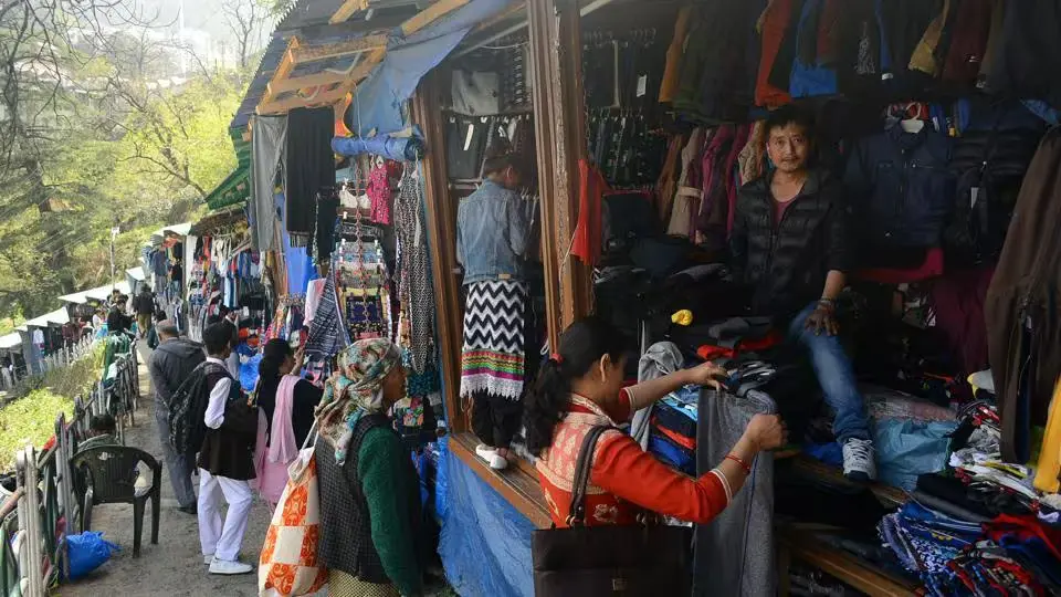 Tibetan Community Market to shop one of the best Things to Do in Tawang