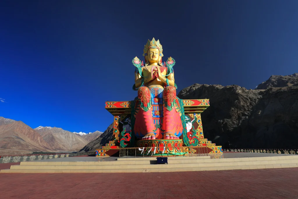 Maitreya Buddha Statue Things to do in Nubra Valley