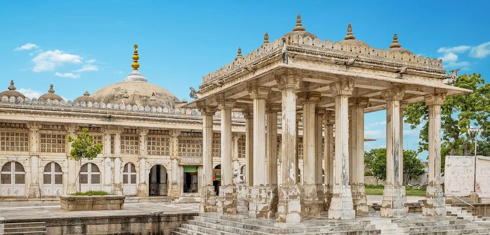 Best Things to Do in Gujarat is Explore the Sarkhej Roza mosque and tomb complex