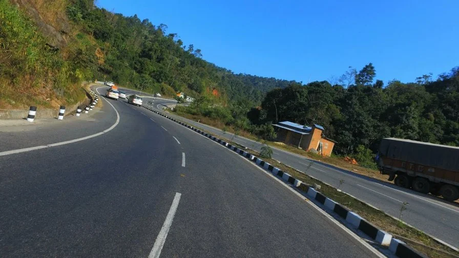 Reaching Shillong by road