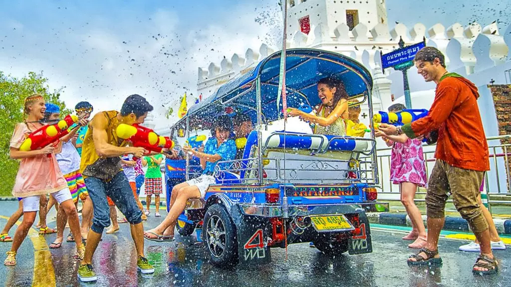 Songkran Festival in Thailand