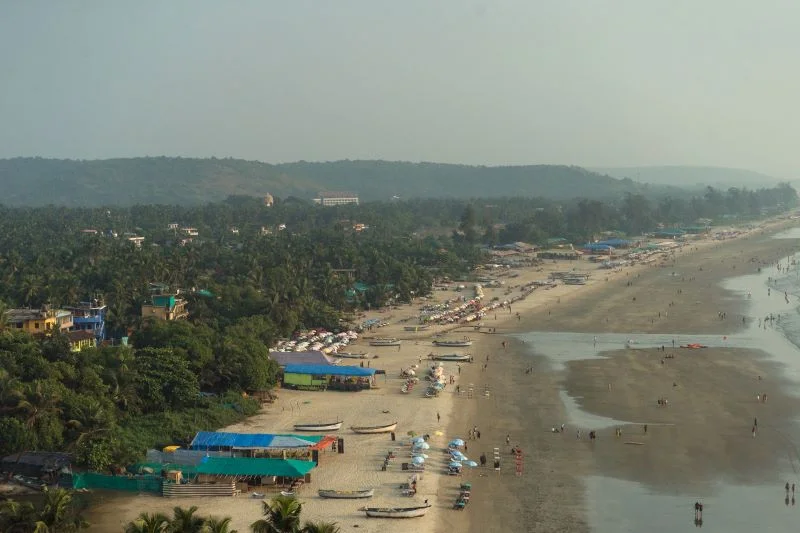 Visit Arambol Beach in Goa during summer
